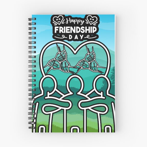 Item preview, HAPPY FRIENDSHIP DAY designed and sold by stickersrafisa.
