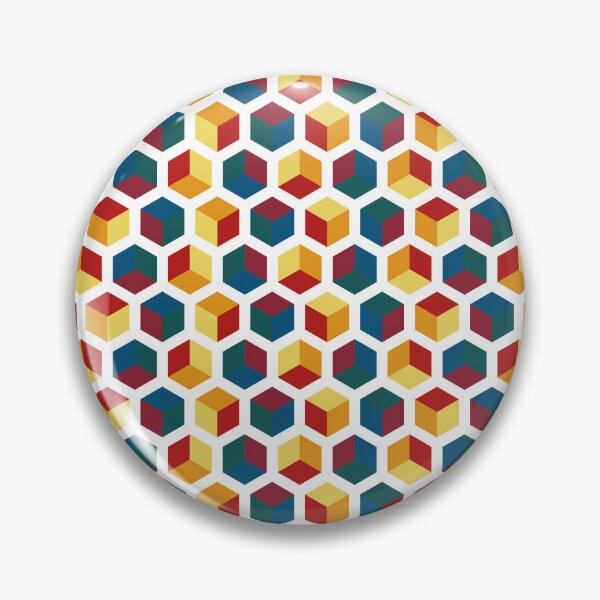 Item preview, Multicolored 3D cubes #5 (Light theme) designed and sold by DesignMixArt.
