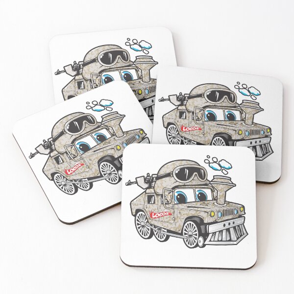 Item preview,  Cartoon Train - Little Locomotive's Children Hummer Military Train designed and sold by ryankrupnick.
