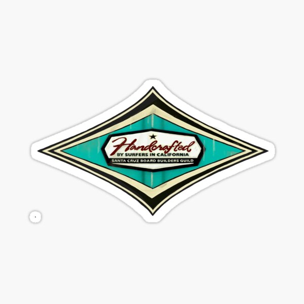 Artikel-Vorschau von Handgefertigte Vintage-Surfbretter - Santa Cruz Longboard Guild California SURF Diamond, designt und verkauft von Kludoman.