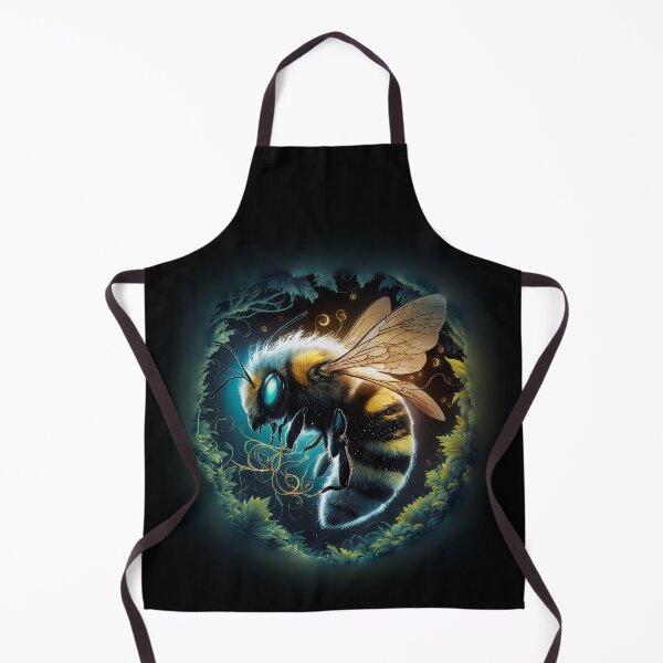 Item preview, A Magical Bee in Dark Forest designed and sold by DreamVibeShirt.