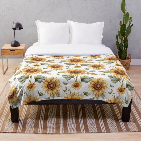 Item preview, Watercolor Sunflower designed and sold by Vikycialp.