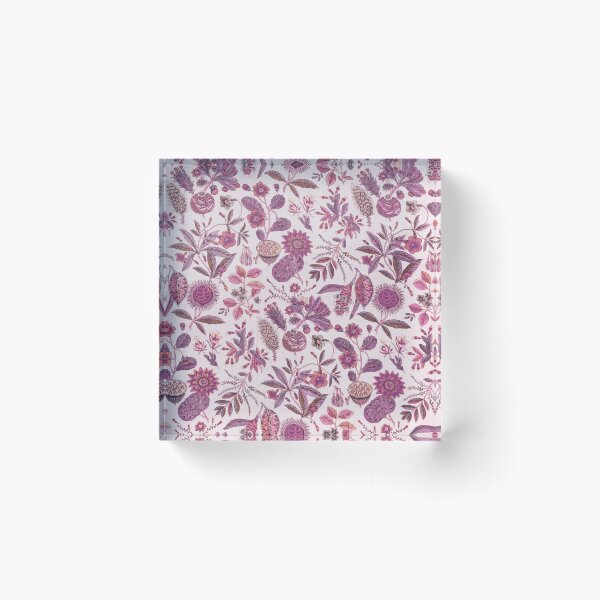 Item preview, Vintage Purple and Lilac Botanical Print designed and sold by Piccolo Fiore Prints.