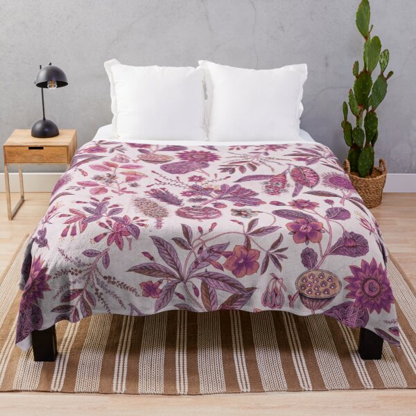 Item preview, Vintage Purple and Lilac Botanical Print designed and sold by Piccolo Fiore Prints.
