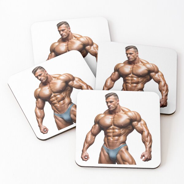 Item preview, New Series: Bodybuilder Sticker #3 designed and sold by ForeverPrintsOK.