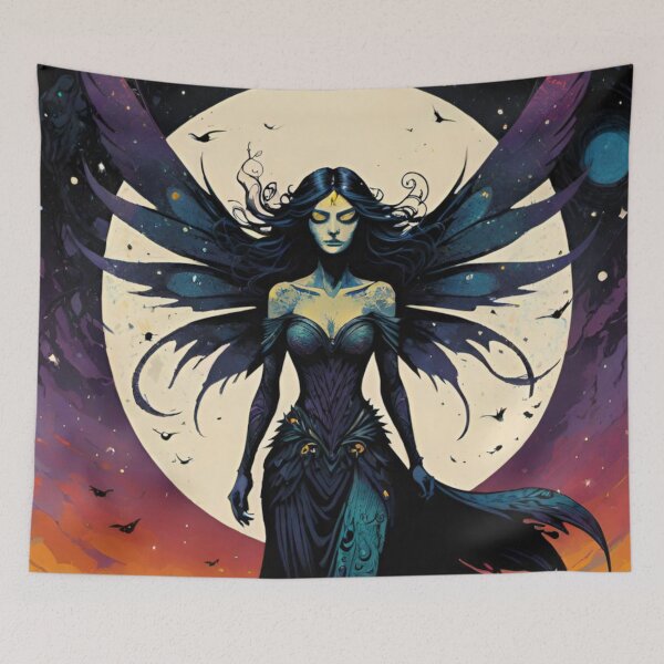 Item preview, Twilight Enchantress: The Nocturnal Fae designed and sold by LyssasMindArt.