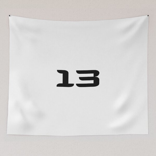 Item preview, 13, thirteen, black, couter strike designed and sold by Numbers-Art.