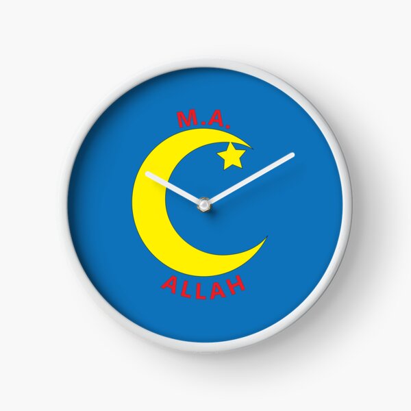 Item preview, Moorish American button lt blue designed and sold by CalifaMedia.