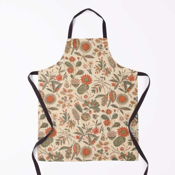 Item preview, Vintage Muted Rust, Khaki and Beige Botanical Print designed and sold by Piccolo Fiore Prints.