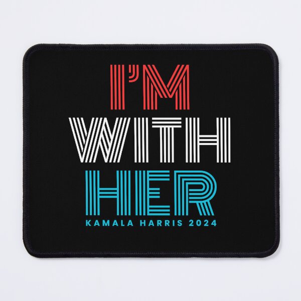 Item preview, I'm With Her - Kamala Harris 2024 designed and sold by POPPINTOPS.