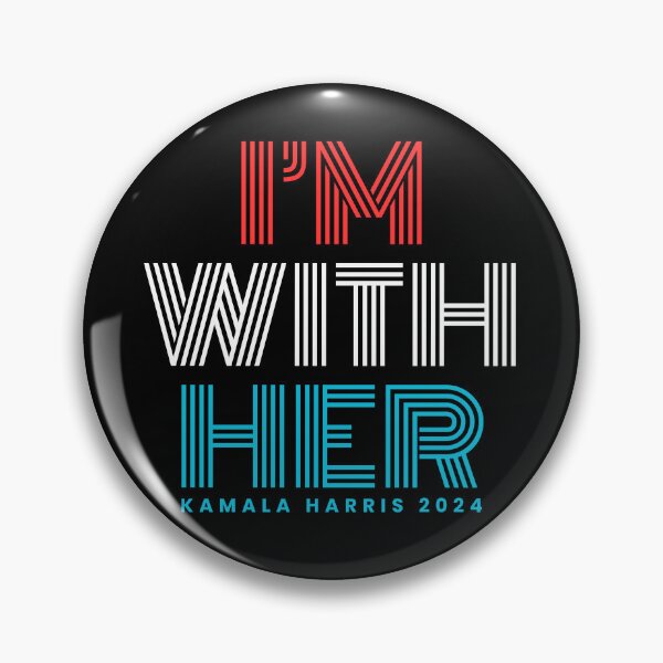 Item preview, I'm With Her - Kamala Harris 2024 designed and sold by POPPINTOPS.