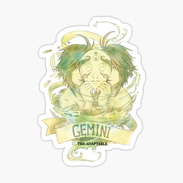 Gemini, The Adaptable Sticker