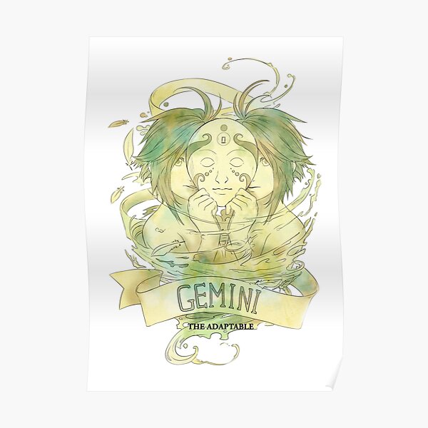 Gemini, The Adaptable Poster