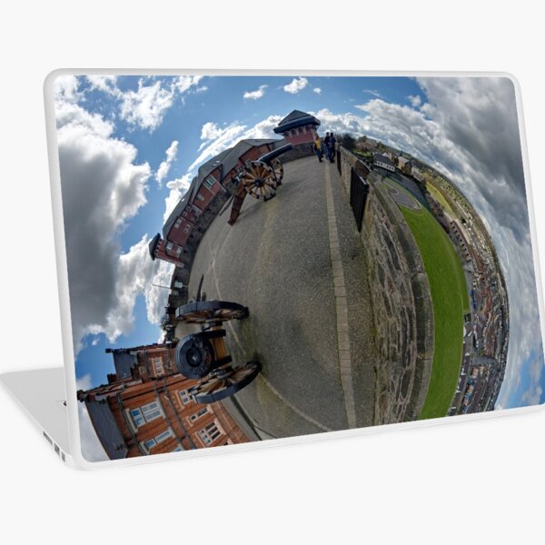 Verbal Arts Centre on the Walls of Derry Laptop Skin