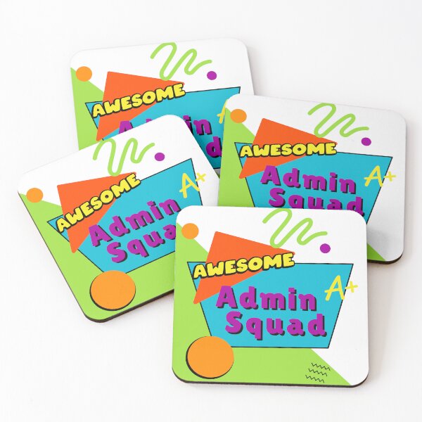 Item preview, Awesome Admin Squad | Team School Staff 90s Design designed and sold by ASeasonalFlair.