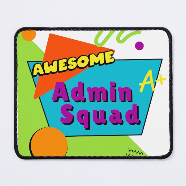 Item preview, Awesome Admin Squad | Team School Staff 90s Design designed and sold by ASeasonalFlair.