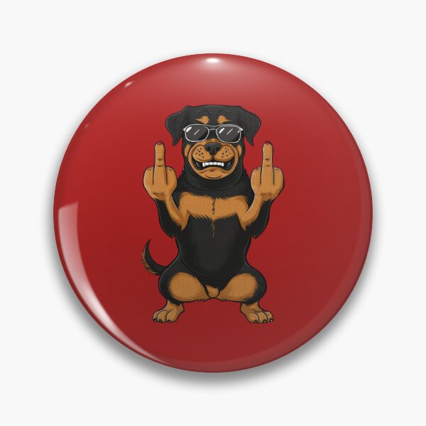 Item preview, Rottweiler Middle Finger designed and sold by 123ks.