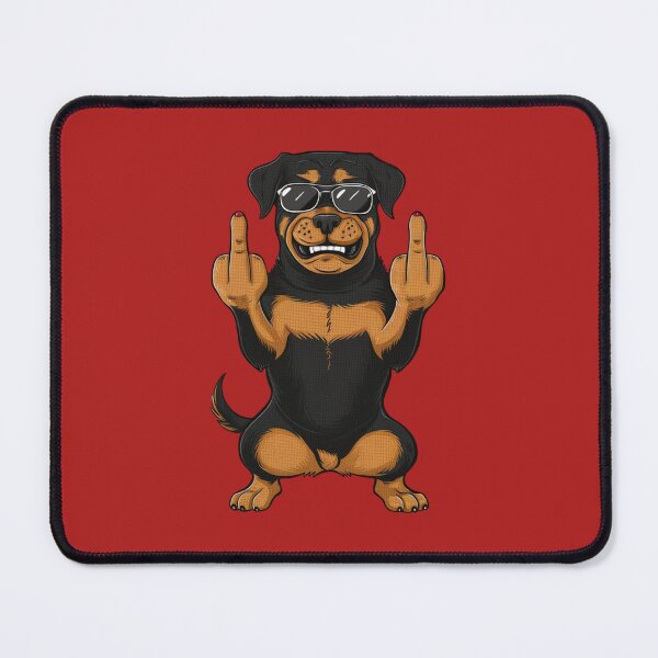 Item preview, Rottweiler Middle Finger designed and sold by 123ks.