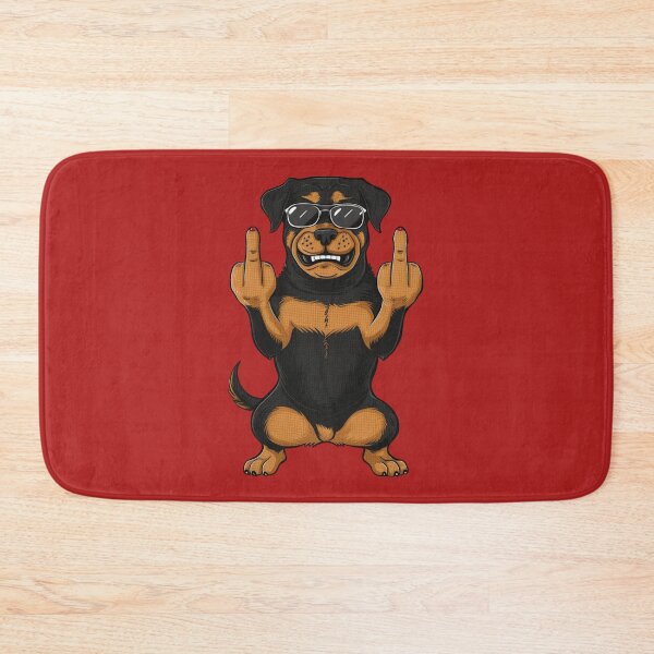 Item preview, Rottweiler Middle Finger designed and sold by 123ks.