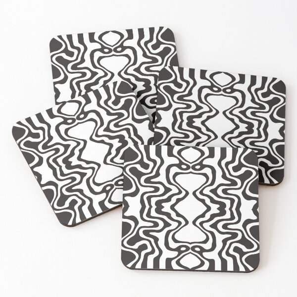 Item preview, Tie-dye pattern in Black and White designed and sold by LoveofPeace.