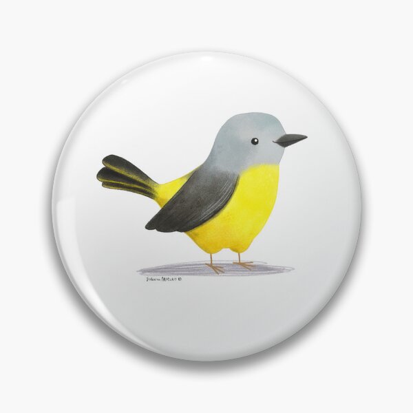 Item preview, Eastern Yellow Robin  designed and sold by julianamotzko.