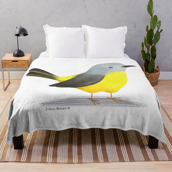 Item preview, Eastern Yellow Robin designed and sold by julianamotzko.