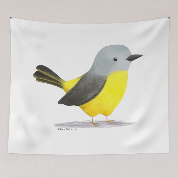 Item preview, Eastern Yellow Robin  designed and sold by julianamotzko.
