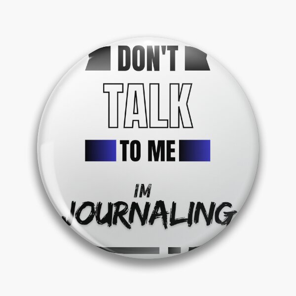 Item preview, Don't talk to me im Journaling shirt designed and sold by Zappala.