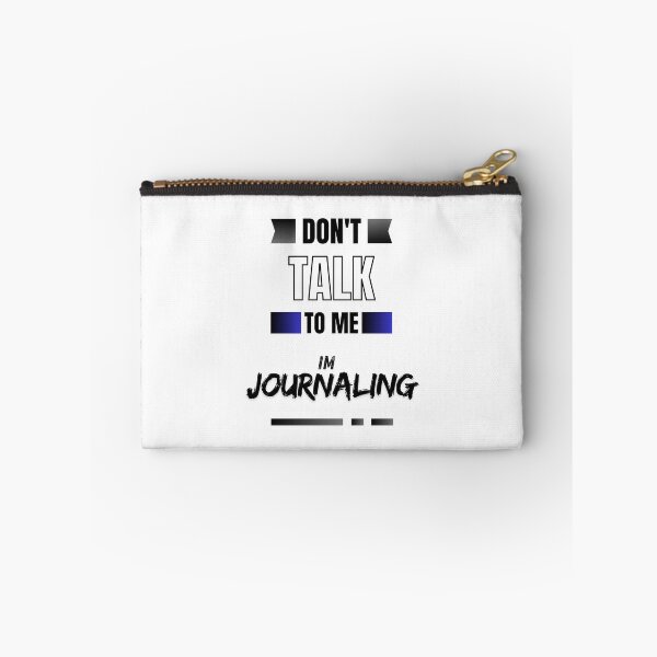 Item preview, Don't talk to me im Journaling shirt designed and sold by Zappala.