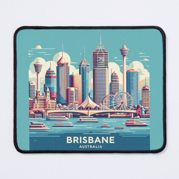 Item preview, Abstract Brisbane, QLD, Australia designed and sold by Gaborai.