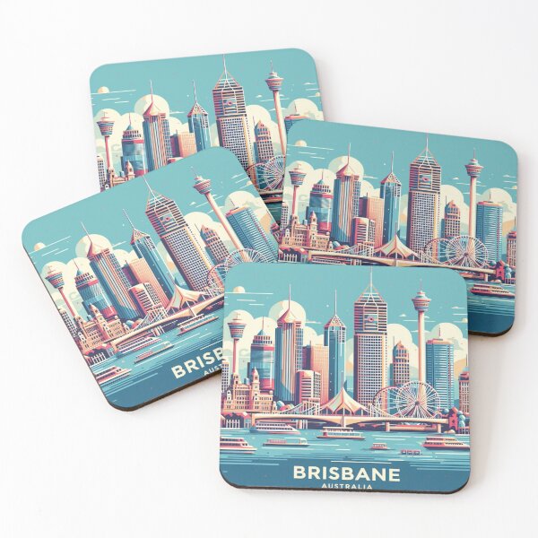 Item preview, Abstract Brisbane, QLD, Australia designed and sold by Gaborai.