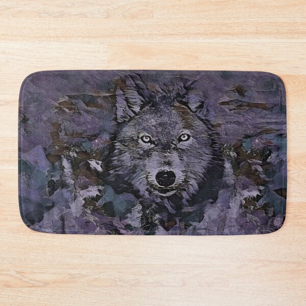Item preview, DARK PURPLE AND BROWN WOLF designed and sold by Most1234.