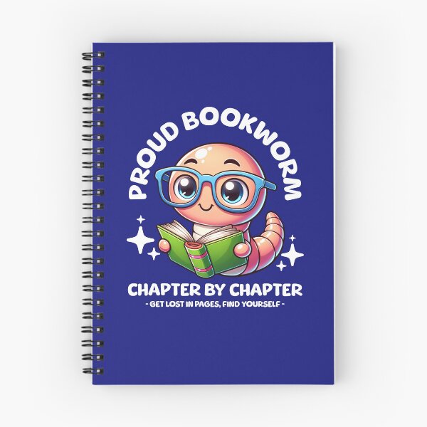 Item preview, Cute Bookworm with Glasses reading a Book - "Proud Bookworm" designed and sold by Infinitee8hirts.