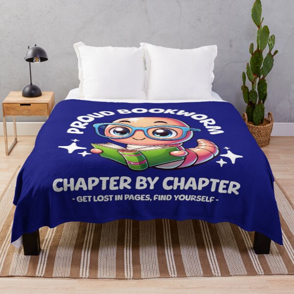 Item preview, Cute Bookworm with Glasses reading a Book - "Proud Bookworm" designed and sold by Infinitee8hirts.