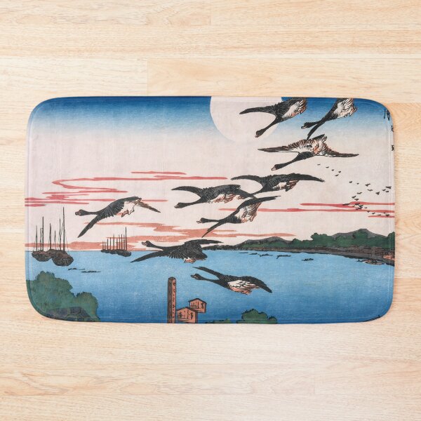 Item preview, Full Moon over Takanawa - Utagawa Hiroshige - designed and sold by LeiWeiss.