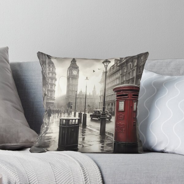 Item preview, London City Landscape Painting. Anglo Art designed and sold by SideKickCreates.
