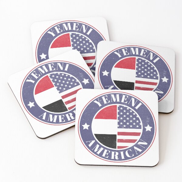 Item preview, Proud Yemeni-American Badge - Yemen Flag designed and sold by chrisrivait.