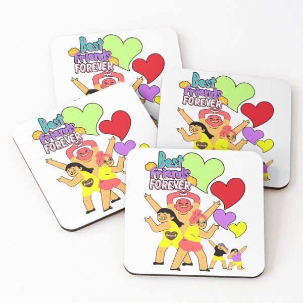 Item preview, BEST FRIENDS FOREVER designed and sold by stickersrafisa.