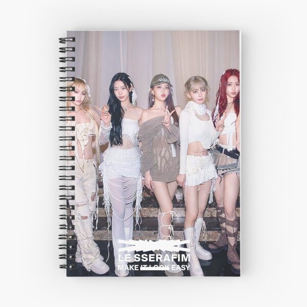 Item preview, Le Sserafim Kazuha Eunchae Yunjin Sakura Chaewon Easy SMART Make it Look Easy designed and sold by Valereekmerch.