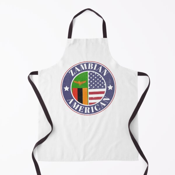 Item preview, Proud Zambian-American Badge - Zambia Flag designed and sold by chrisrivait.