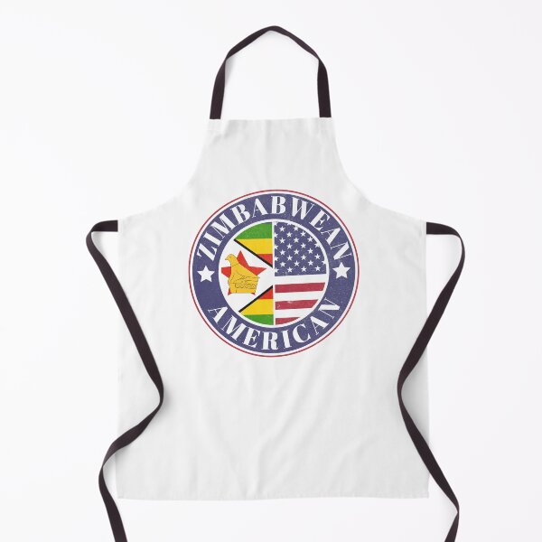 Item preview, Proud Zimbabwean-American Badge - Zimbabwe Flag designed and sold by chrisrivait.