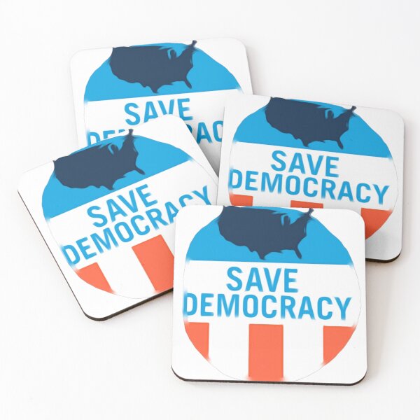 Item preview, Save democracy  designed and sold by Dawud Manzoor.