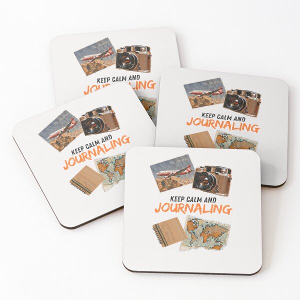 Item preview, Journaling keep calm travel  designed and sold by Pterodak.