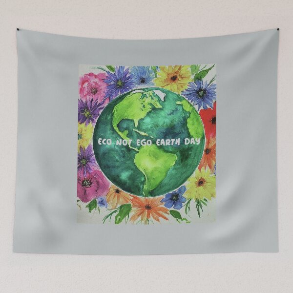 Item preview, ECO NOT EGO EARTH DAY T-Shirt designed and sold by OneStopBoutique.