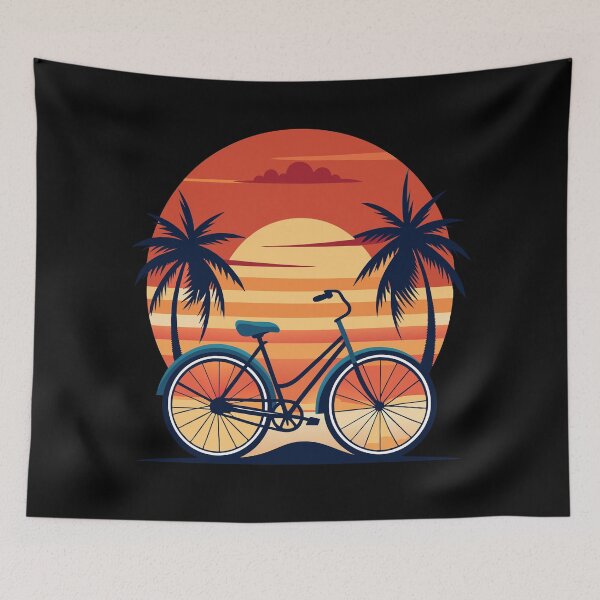 Item preview, sunset bicycle designed and sold by jkrphoto.