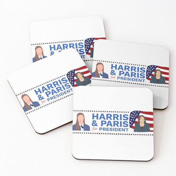 Item preview, Harris and Paris for President designed and sold by CarDashCrochet.