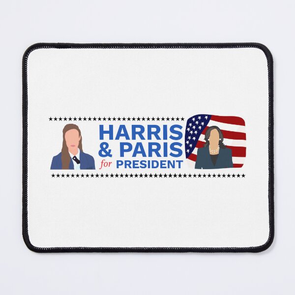 Item preview, Harris and Paris for President designed and sold by CarDashCrochet.