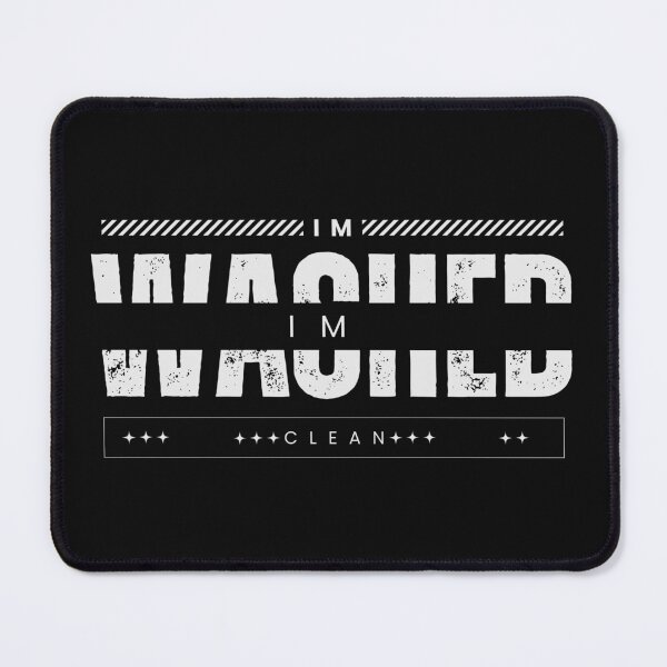Item preview, IM WASHED IM CLEAN T-SHIRT SIMPLE AND CLEAN designed and sold by Nythrand-Shop.