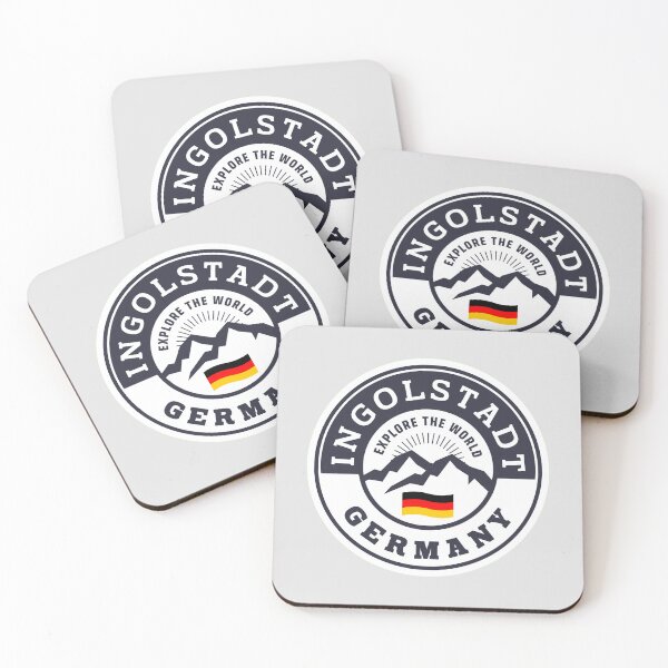 Item preview, Ingolstadt Germany Black and White Crest designed and sold by World Designs.
