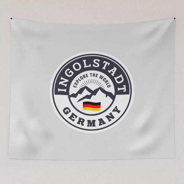 Item preview, Ingolstadt Germany Black and White Crest designed and sold by World Designs.